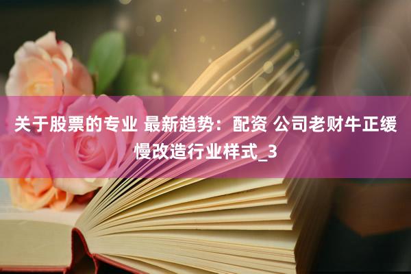 关于股票的专业 最新趋势：配资 公司老财牛正缓慢改造行业样式_3