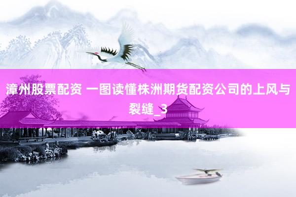 漳州股票配资 一图读懂株洲期货配资公司的上风与裂缝_3