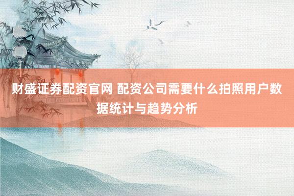 财盛证券配资官网 配资公司需要什么拍照用户数据统计与趋势分析